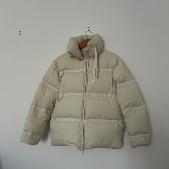 Paloma Wool Puffer Coat in Cream - Picture 2 of 7